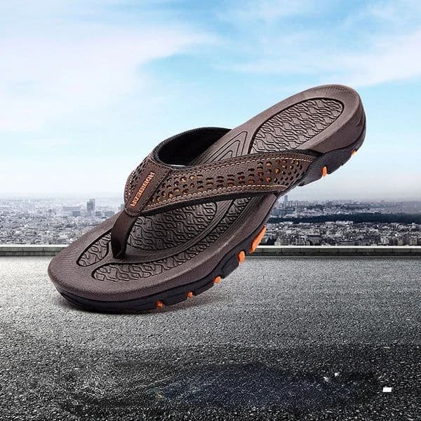 Men Flip Flops Beach Sandals Summer Man Shoes Flat Non Slip Fashion Slippers Rubber Casual Shoe Zapatos 250208