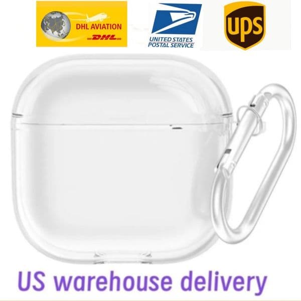 USA Stock For air 4 USB C pods pro 2 volume control Headphone pods Accessories Solid Silicone Cute Protective Earphone Cover Shockproof Case DHL Fast shipping