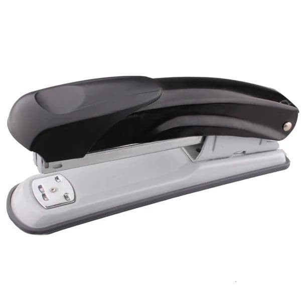 Double Color Middle-sized Sheetl Flat Clinch Professional Office Basic Style Manual Metal Medium Sized Desktop Paper Stapler 250206