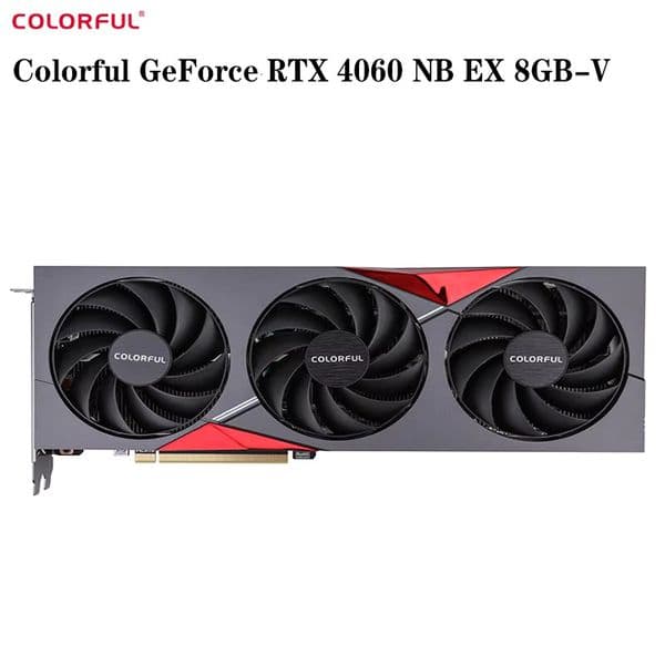 Original Colorful GeForce RTX 4060 NB EX 8GB-V Three Fan Cooling System Esports ray tracing game design computer graphics card
