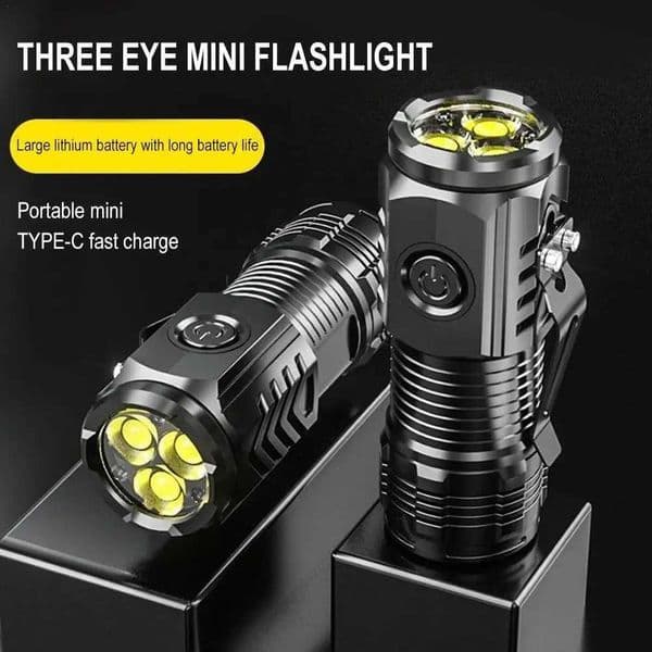 Most Powerful LED Flashlight Rechargeable Torch Lighting Tactical Lantern Ultra Powerful Flashlight With Usb Charging X250211