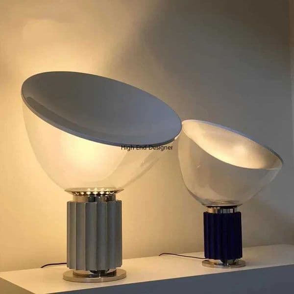 Italian Designer Modern Tower LED Table Light Nordic Bedside Sample Room Bedroom Living Decoration Glass Radar Desk Lamp Z250211