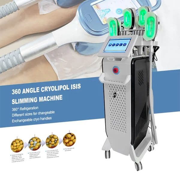 New Arrival 360 Cryo Cryolipolysis Fat Freezing Machine Rf Face Lifting Body Slimming Machine EMS Loss Weight Body Contouring Cellulite Reduction Machine