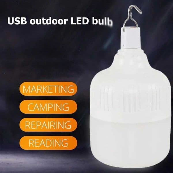 150W/80W Portable Tent Lamp Battery Lantern BBQ Camping Light Outdoor Bulb USB LED Emergency Lights for Patio Porch Garden X250211
