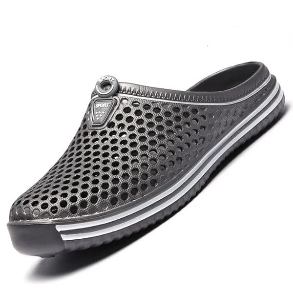 Comfortable Men Pool Sandals Summer Outdoor Beach Shoes Men Slip on Garden Clogs Casual Water Shower Slippers Unisex Zapatos 250207BJ