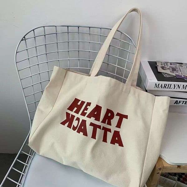 New Multifunctional Canvas Shoulder Bag for Female Students: Large - capacity and Super Practical