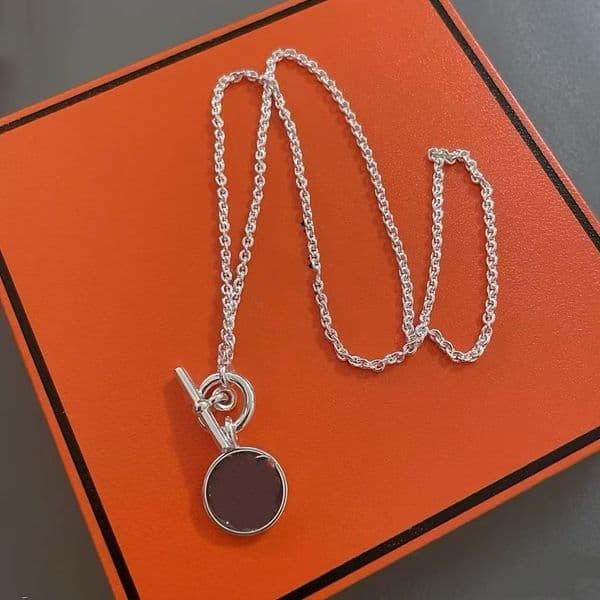 fashion necklace woman designer Necklaces Pendant for women Classic necklace Jewelry clover stainless steel mother pearl diamonds pendant Necklace jewelry 02