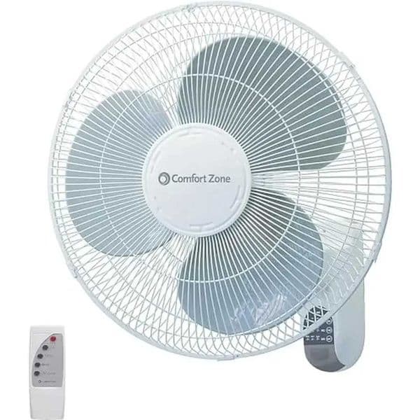 Wall Mount Fan Remote Control Oscillating Timer Quiet 16 3-Speed Bedroom Gym Home Z250214