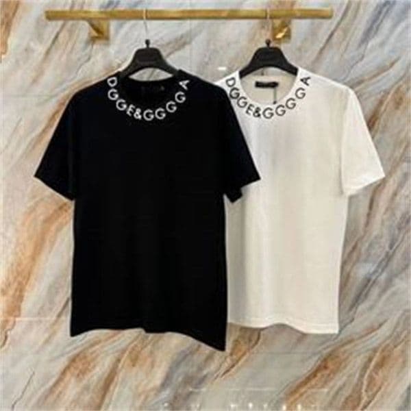 2025 New Womens T-Shirt Designer of T-shirt brand t shirt Clothing spray letter Print short sleeve spring summer tide men and women tee
