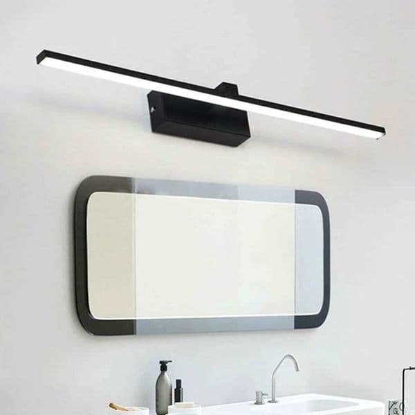Modern Wall Light Fixture Brown White Silver Golden Led Wall Lamp 40cm 50cm Long Picture Light Aluminum Bathroom Mirror Light Z250214
