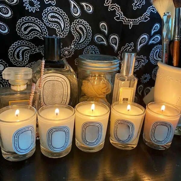 Romantic Designer Scented Candles France Mood Diffuser Fresh Light Home Fragrance Lasting Air Companion Aroma Gift W250209