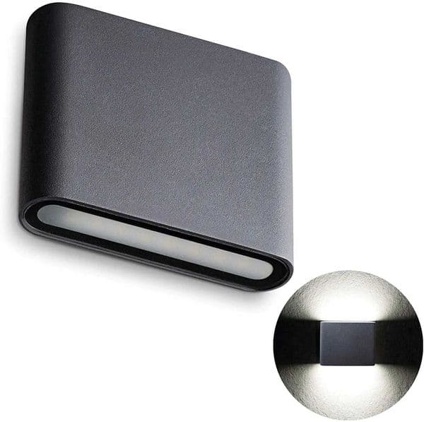 Led Up and Down Wall Lamp Outdoor Wall Light Waterproof Wall Sconce AC90-260V AU11 Z250218