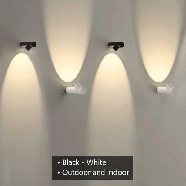 6W COB Waterproof AC85-265V Surface Mounted LED Wall Light Modern Nordic Luminaire Indoor Wall Lamps Living Room Porch Outdoor Z250218