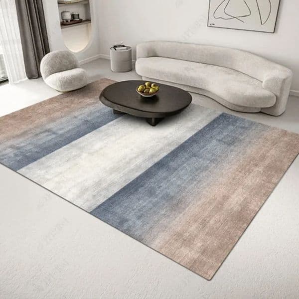 VIKAMA Nordic Style Large Area Soft Bedroom NonSlip Floor MATS Modern Simple Living Room Decorated With Crystal Velvet Carpet 250219