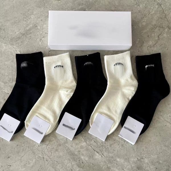 womens socks designer socks cotton long tube casual socks knee breathable socks for women