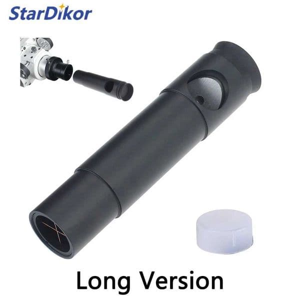 StarDikor 1.25-inch Cheshire collision eye plate used for the long version of the Newton refractometer optical axis calibrator Z250219