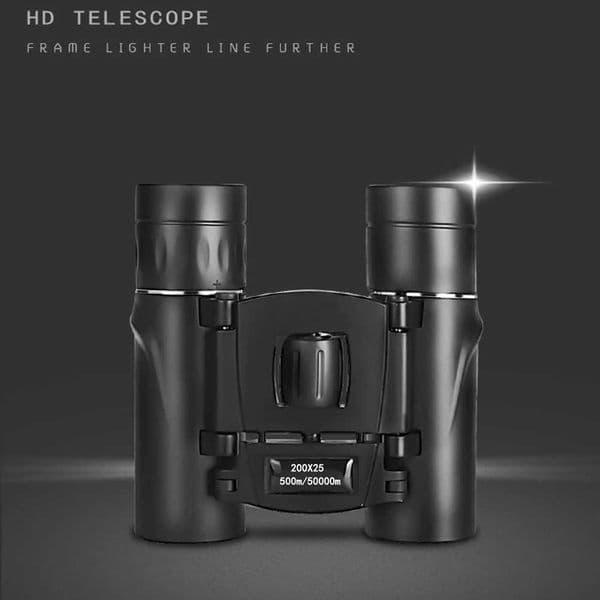 HD Zoom Portable Binoculars Long Range Telescope for Hunting Central Focus Knob Binoculars Lightweight Telescope Z250219