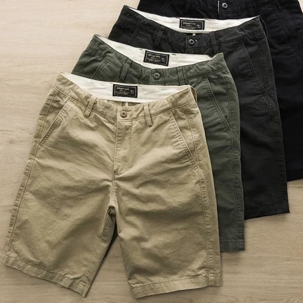 DAILOU workwear pants summer texture wash shorts Japanese style solid color trend Versatile Slim Fit s 250214ZBANJIA