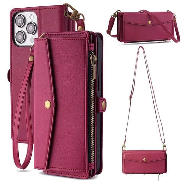 Leather wallet card holder magnetic phone case iPhone SE 2020 SE3 2022 XS XR 6 7 8 11 13 14 15 Pro Max Plus flip bag Z250220