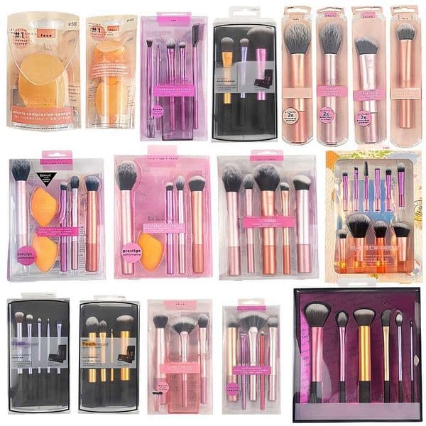 Brand high quality RT Makeup Brush Set Brush With PU Bag Professional Brush For Powder Foundation Blush Eyeshadow portable cosmetic brush