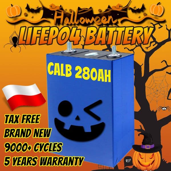 New 300AH LiFePO4 Batteries Rechargeable 3.2V 280Ah Prismatic Original CALB Cell For Solar on Grid System Electric Boat EV Car