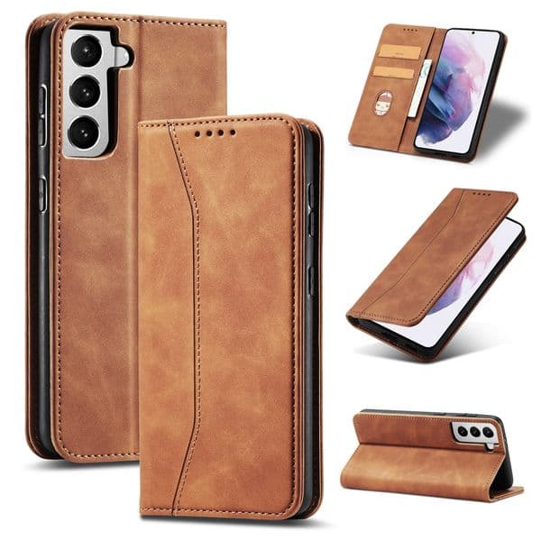 Leather Wallet Phone Cases For Samsung Galaxy S25 S24 Ultra S23 FE S22 S21 S20 Plus A12 NOTE 10 20 Holder Card Slot Case Cover