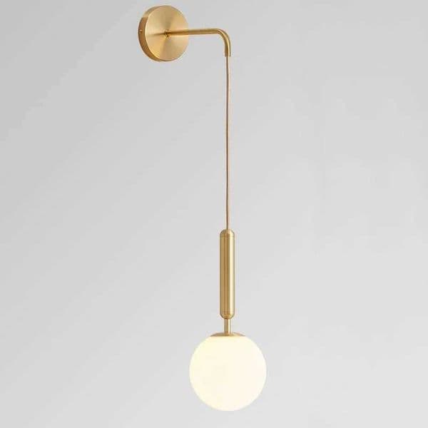 Modern simple glass wall lamp Nordic creative LED luxury wall lamp for living room bedroom bedroom wall lamp lighting fixtures Z250220