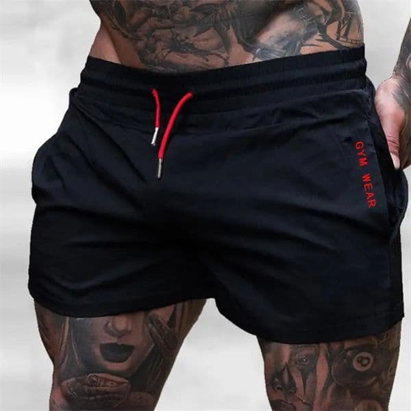 Men Shorts Light Weight Thin Short Pants Running Squat Fitness Shorts Men GYM Wear Quick-drying Drawstring Shorts 250217