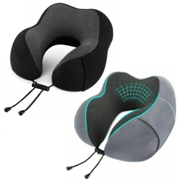 Memory Foam Cushion Without Carry Bag Travel essentials U Shaped Pillows Pillow Neck Protect Support 250218