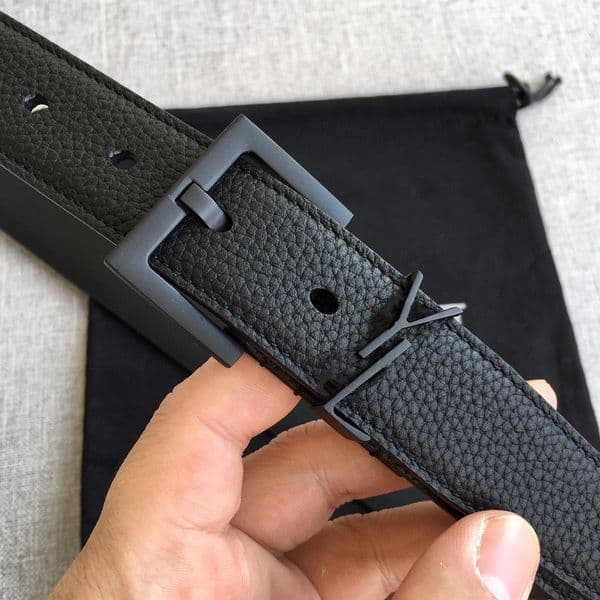 Womens Genuine leather Women Men Designer Classic High Quality Black Belt Letter Copper Buckle 3.0cm 2.0cm wide Fashion women waistband With box