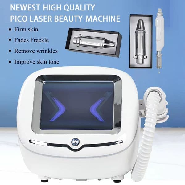New Style Long Pulse High Power Picosecond Laser Tattoo Removal 532 1064 Eyebrow Eyeline Washing Nd Yag Picolaser Machine for Anti-pigment Mole Lightening