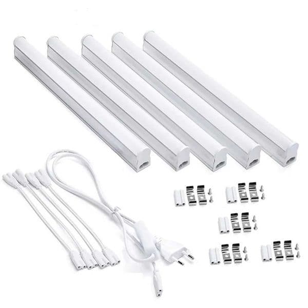 T5 Led Tube Light 220V Bar Lights 6W 29Cm Fluorescent Led for Kitchen Under Cabinet Wall Lamps Home Lighting X250225