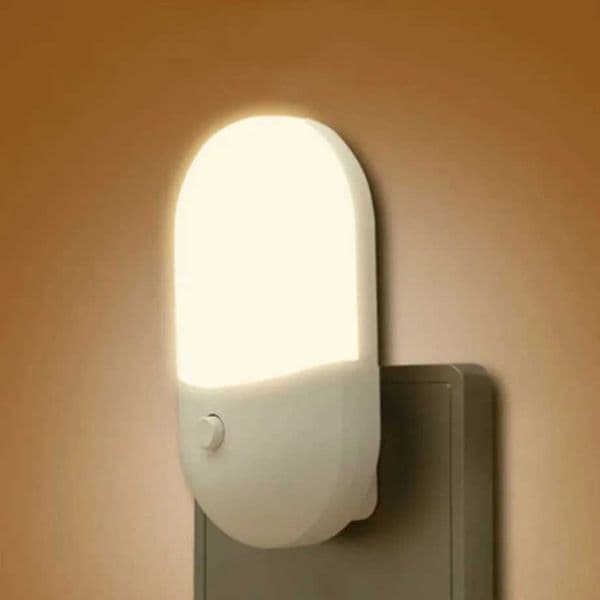 Bedlight Night Light EU US Plug LED Night Light AC 85V-265V Bedroom Light Childrens Cute Night Light Corridor Toilet Z250225