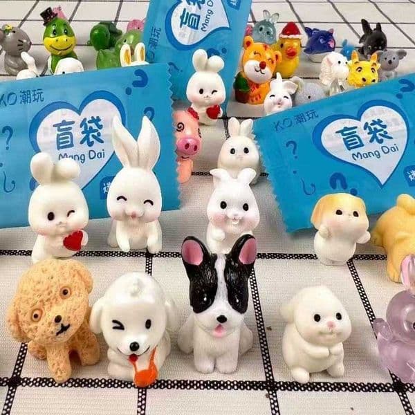 Cute and Fun Animal Blind Bag Mini Disassembly Fun Toy Reward Kindergarten Elementary School Students Creative Blind Box Class Small Gifts Z260525