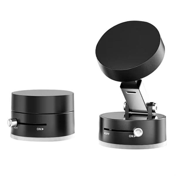 Car Hands Free Double Sided Magnetic Vacuum Suction Phone Mount Holder for All Phones