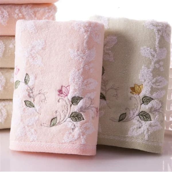 68x34cm High Quality Cotton Towel Embroidered Mens and Womens Towel el Towel Adult Soft Absorbent Household Wash Towel 250226