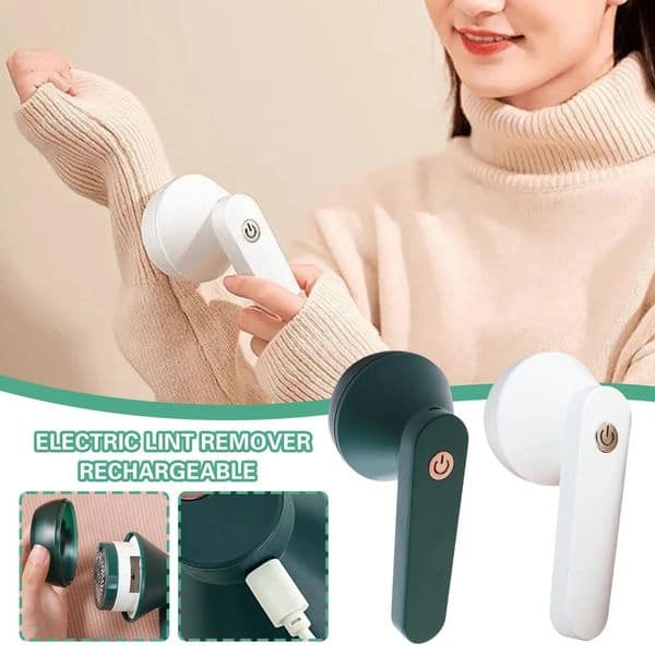 Electric Lint Remover Rechargeable For Clothing Hair Ball Trimmer Fuzz Clothes Sweater Shaver Spools Removal Device Rechargeable 250226