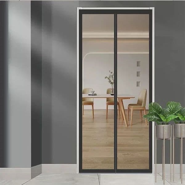 Sheer Curtains Magnetic suction door curtain gauze door mosquito proof household non punching mosquito proof invisible door curtain 250304