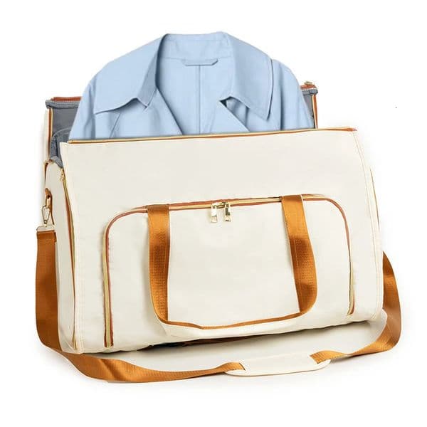 Ship from US Multifunction Suit Storage Travel Bag Large Capacity Luggage Handbag Male Waterproof Duffel Shoes Pocket 250227FBB