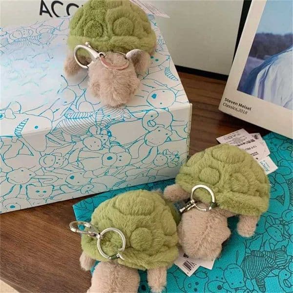 JE UKs new Timmy turtle pendant doll keychain plush toy gift giving comfort aa891