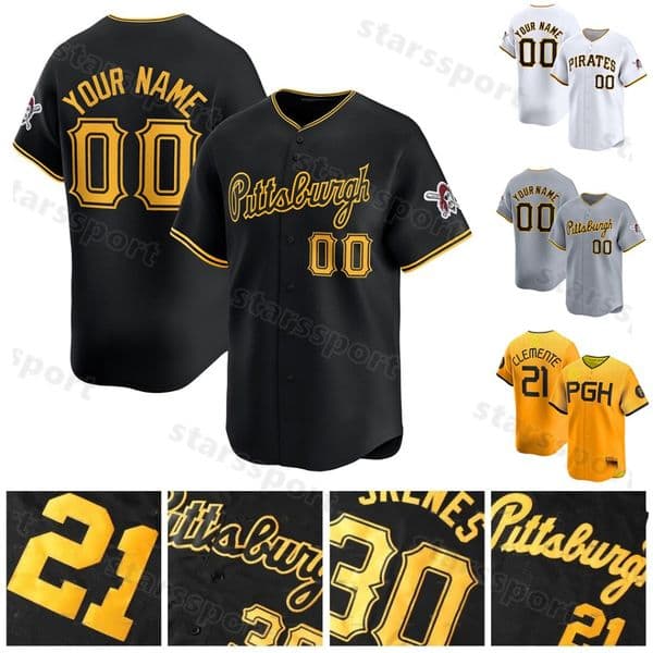 30 Paul Skenes 2024 Pirats Jerseys Andrew 22 McCutchen Henry Davis Aroldis Chapman Rowdy Tellez Bryan Reynolds Oneil Cruz A. Taylor Edward Olivares Hayes Pittsburgh