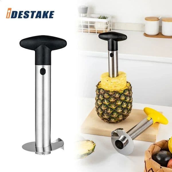 Stainless Steel Pineapple Silcer Peeler Fruit Corer Slicer Ananas Peeler Cutter Fruit Spiral Cutter Kitchen Tools Accessories 250224