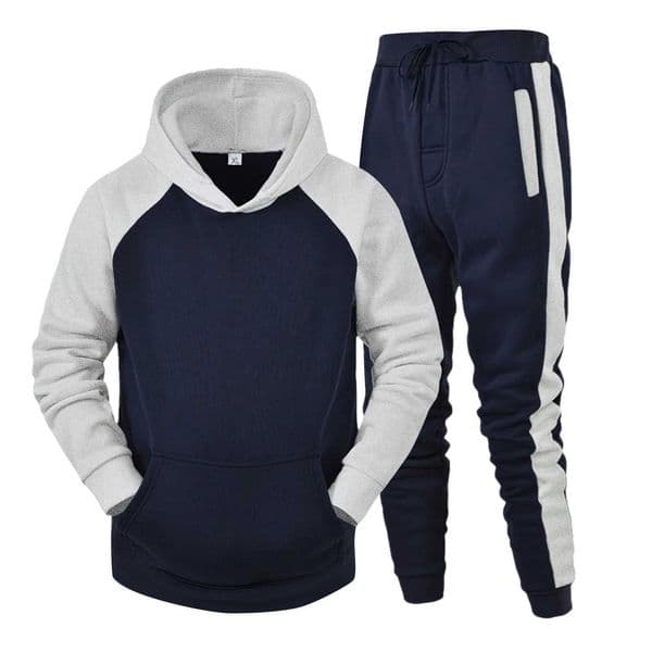 2024 Hoodies 2 Piece Set Men y2k Streetwear Sport Casual Trouser Suits Long Sleeve Hooded Sweatshirts+Jogger Running Sweatpants X250228