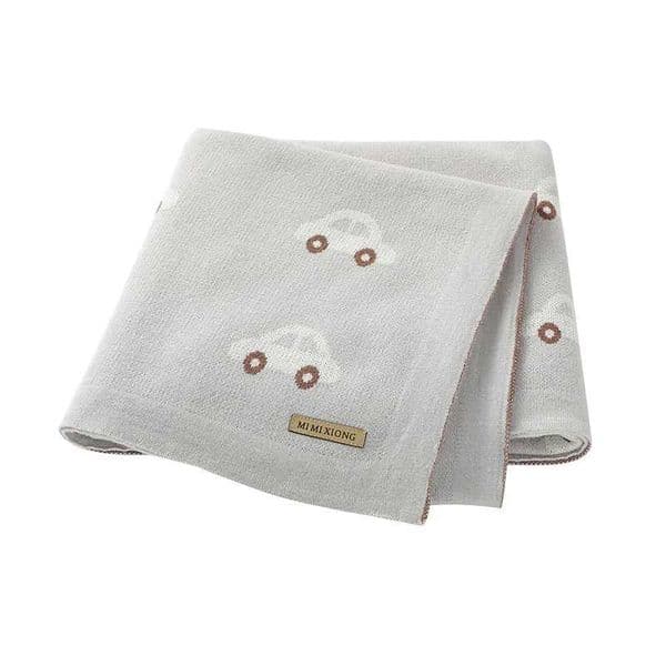 Baby Blankets Breathable Newborn Boy Girl Swaddle Wrap Receiving 100*80cm Infant Cotton Knitted Stroller Bassinet Nursery Quilts Z250228