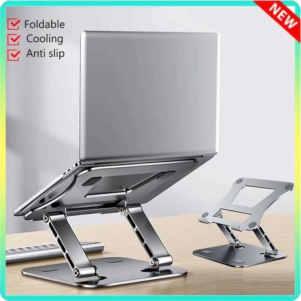 17 Universal Laptop Stand Foldable Mobile Phone Stand port Cell Phone Desk Bracket Lazy Holder Lifting Cooling StandXJ220228