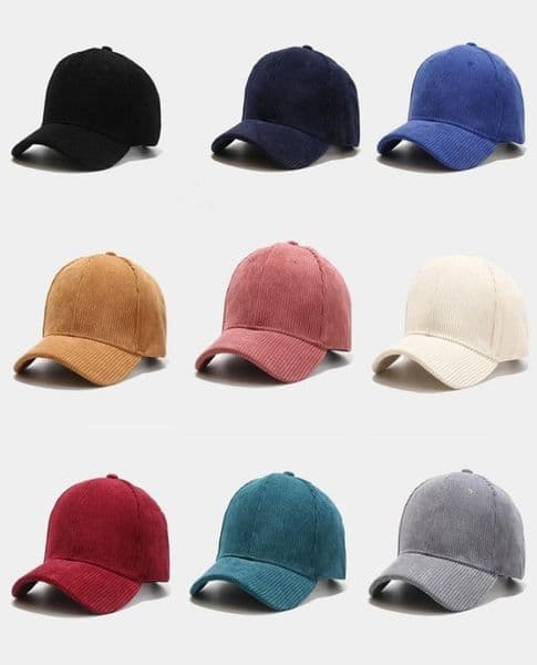 LDSLYJR 2021 Autumn and winter corduroy solid color Casquette Baseball Cap Adjustable Snapback Hats for men and women 334376059