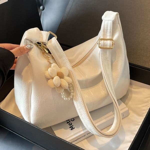 Ins High-quality Designer Texture Student Crossbody Bag 2025 New Spring Summer Simple Versatile Shoulder Bag Casual Fashion Shopping Bag Free Shipping Women's Bag