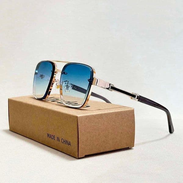 Men's Square Sunglasses, Women's Trendy Vintage Gafas De Sol, Sunscreen Zonnebril designer bag