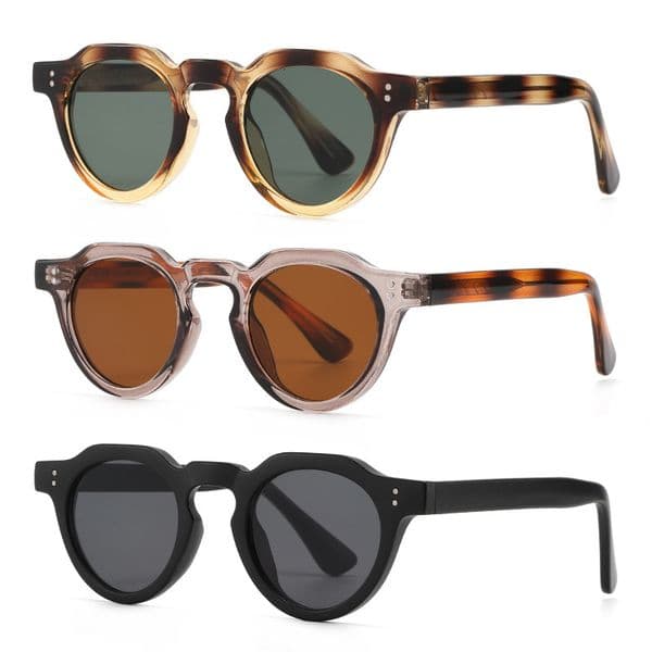 New Acetate Pin Classic Fashion Personality High-end High-quality Sunglasses