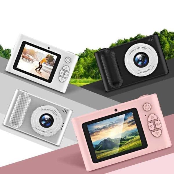 Small Camera CCD Sensor Cameras 44MP Double Lens 4K 3280x2160 Digital Shoot Camera for Boy Girls Children 896CXJ250603
